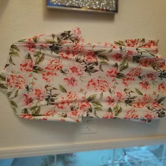 Floral Kimono Cardigan "Show Me Your MUMU" FLORAL MULTICOLORED PLUS SIZE - Picture 7 of 10